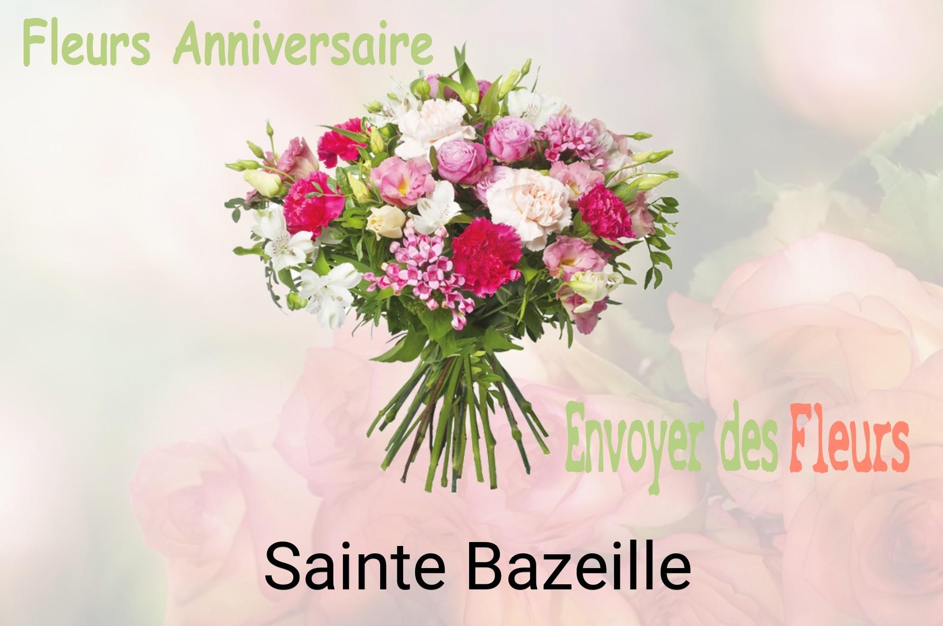 Bouquet de fleurs d’anniversaire livré à Sainte-Bazeille
