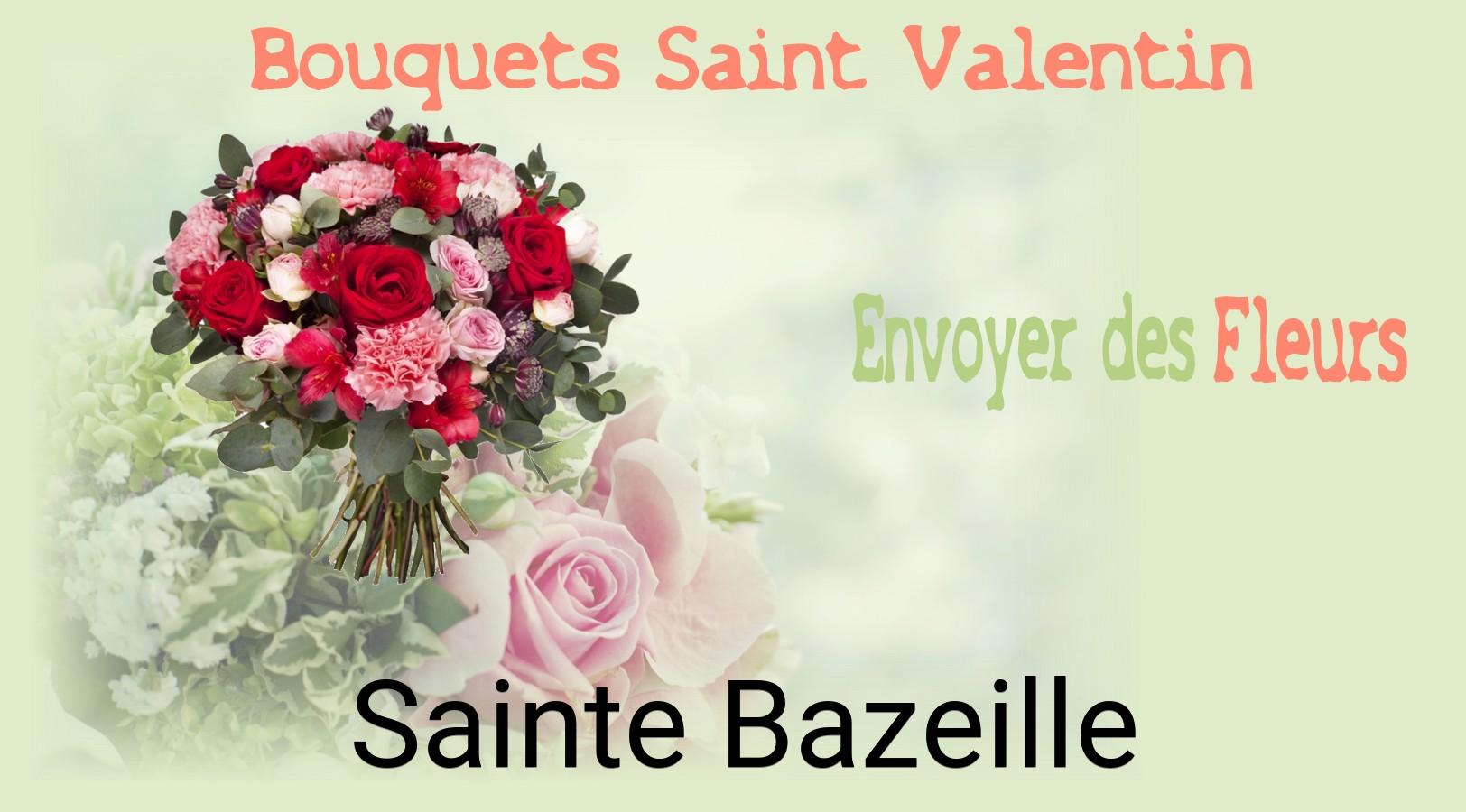 Roses de Saint-Valentin livrées à Sainte-Bazeille